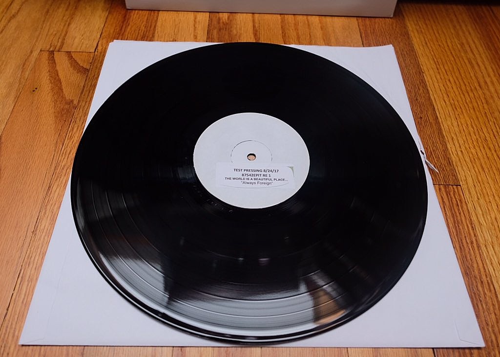 TWIABP selling rare test pressings & new t-shirt to benefit bail funds
