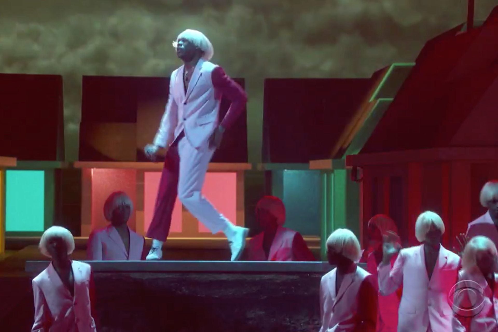watch Tyler, the Creator’s fiery Grammys performance ft. Boyz II Men & Charlie Wilson + he won Best Rap Album