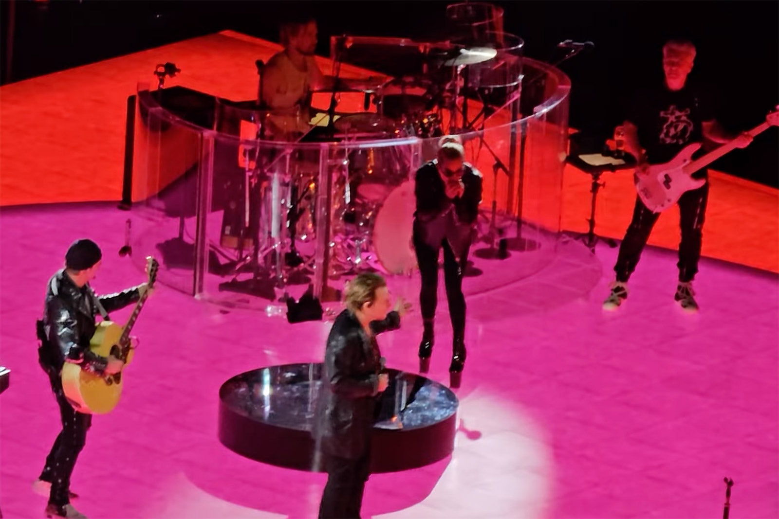 Watch Lady Gaga join U2 at Sphere for “Shallow” & more ++ Rolling Stones Racket show video