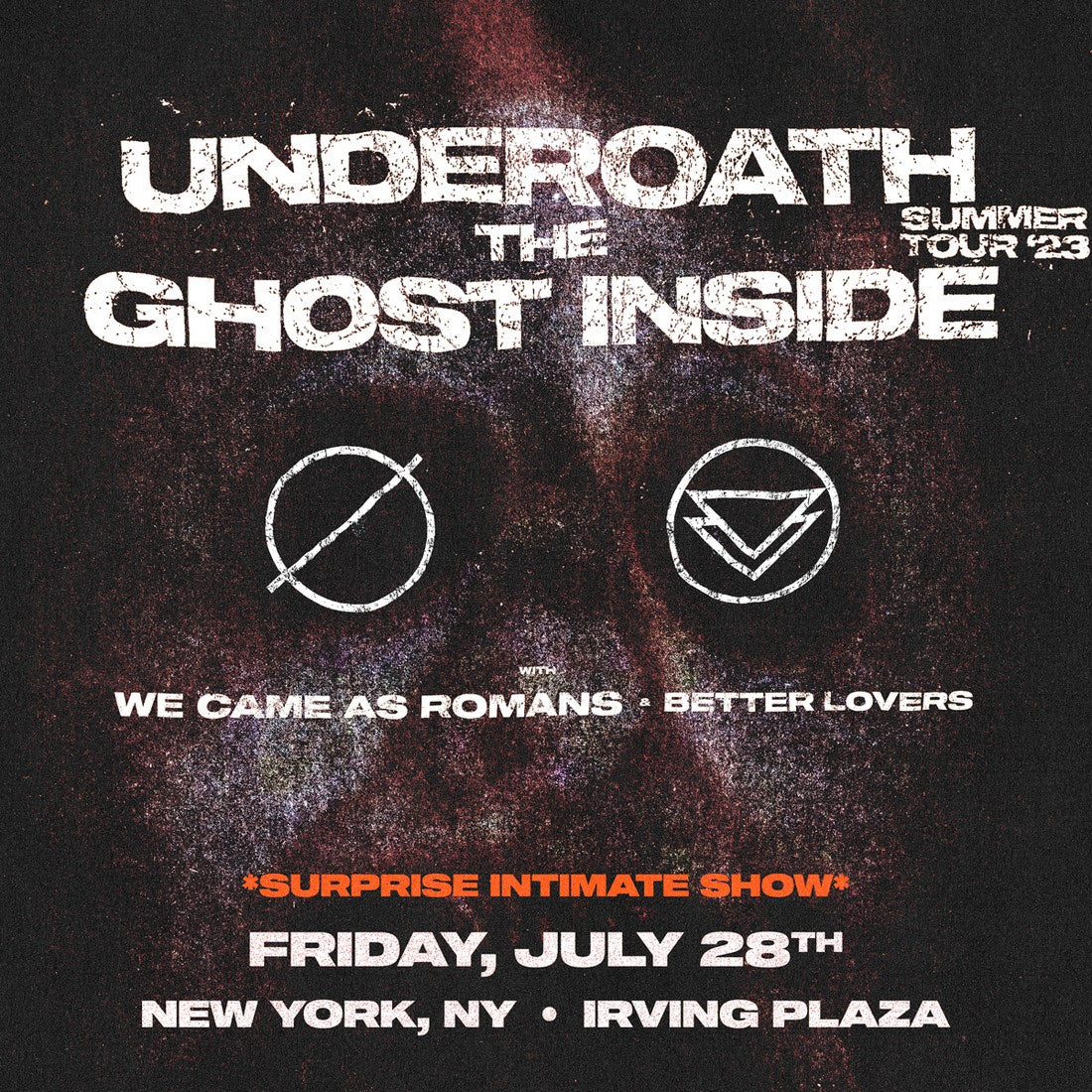 WIN TIX: Underoath (now) at Irving Plaza (w/ ETID/DEP offshoot Better Lovers — their first NYC show!)