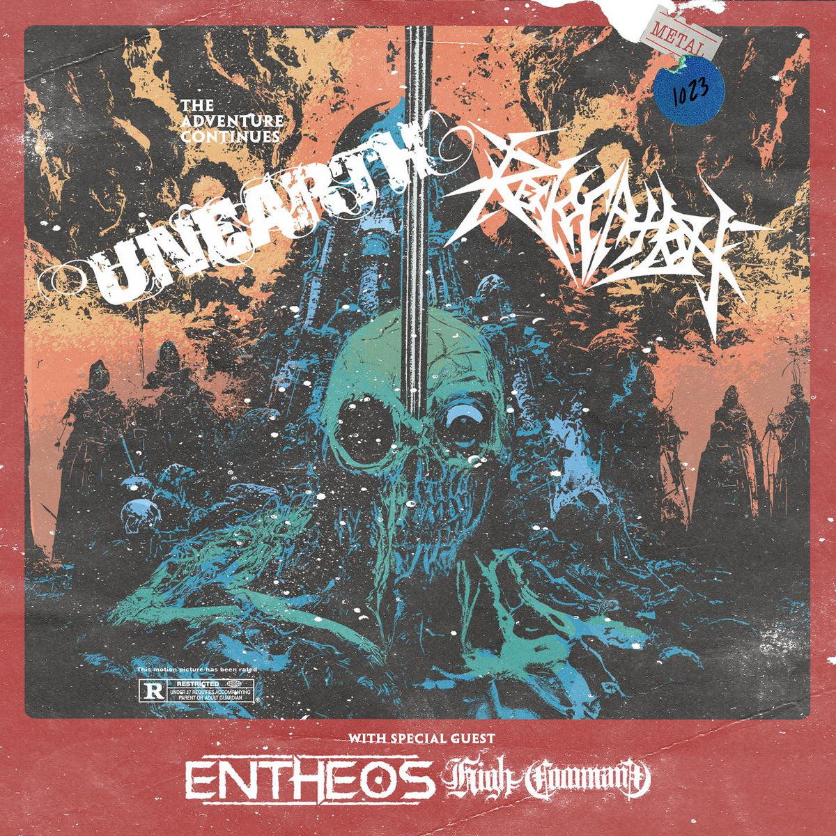 Unearth, Revocation, Entheos & High Command announce fall tour