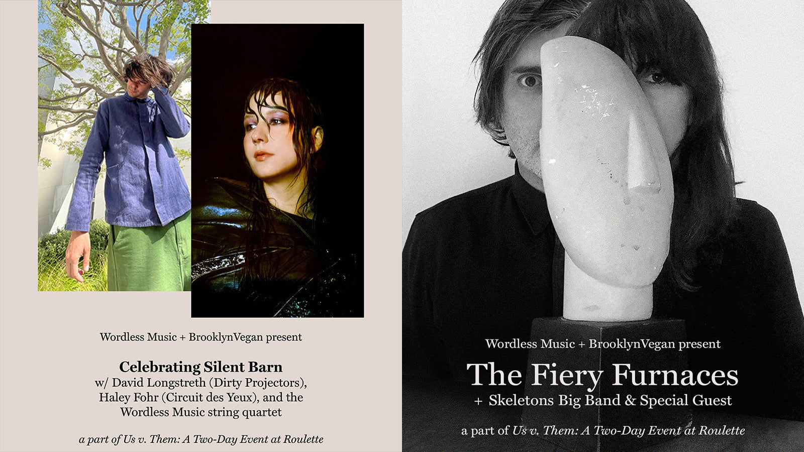 Fiery Furnaces, Dave Longstreth & more playing BV-presented ‘Us v. Them’ book events in Brooklyn