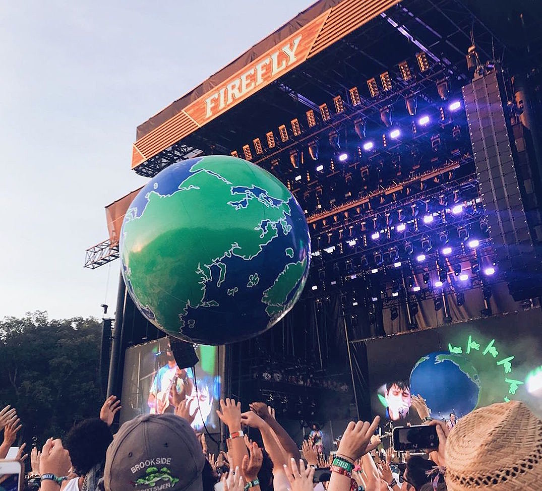 Vampire Weekend played Firefly, added Merriweather Post Pavilion, covered The Doors in NC