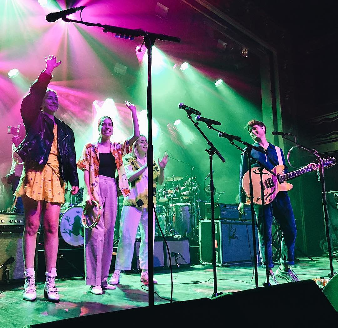 review/videos: Vampire Weekend, Haim & Dev Hynes celebrated ‘FOTB’ at Webster Hall