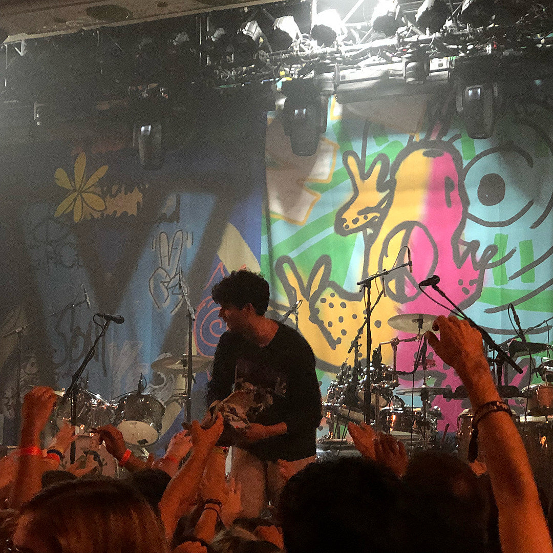Vampire Weekend played part of new album over the PA at Lolla aftershow