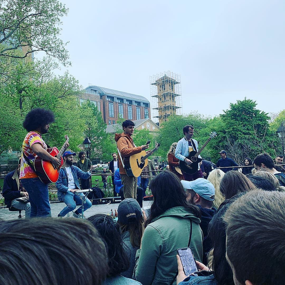 Vampire Weekend played Washington Square Park (video, setlist)