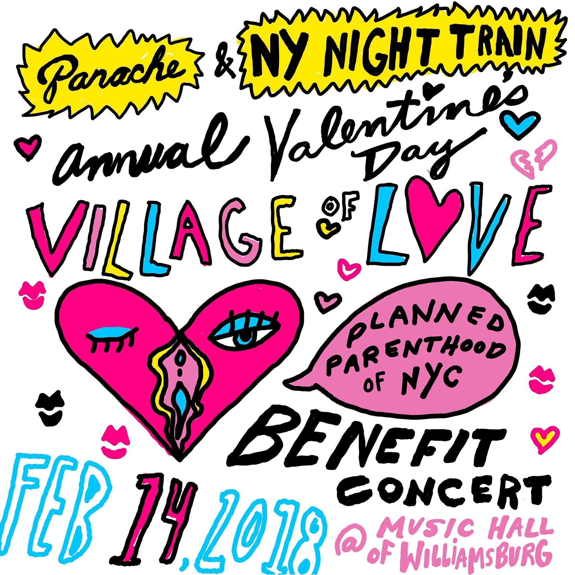 Jonathan Toubin & Panache’s announce Valentine’s Day benefit shows in NYC & L.A.