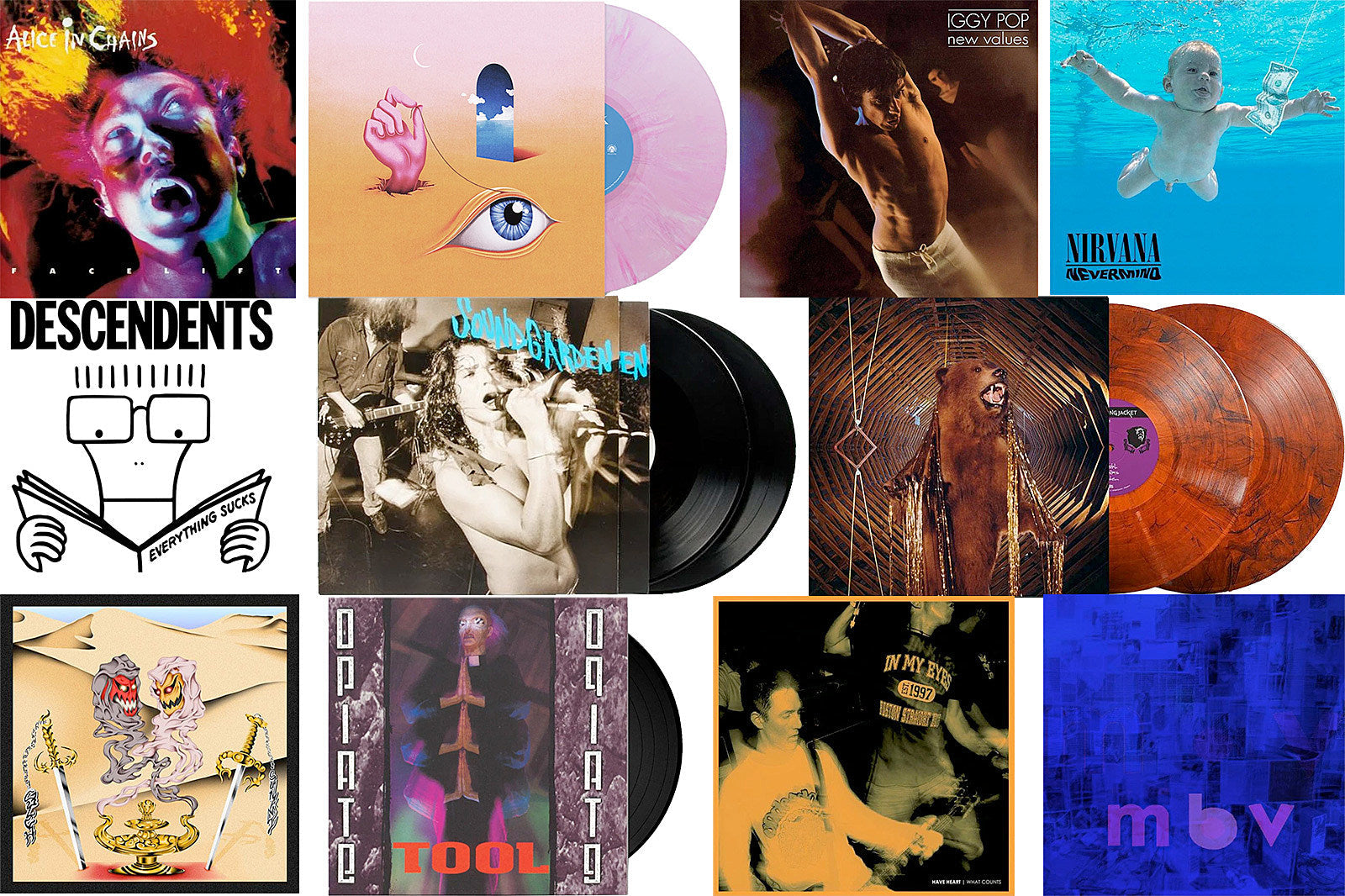 Vinyl for Sale: Tool, My Morning Jacket, Wavves, Alice in Chains, NIN, Descendents, Gulch, more