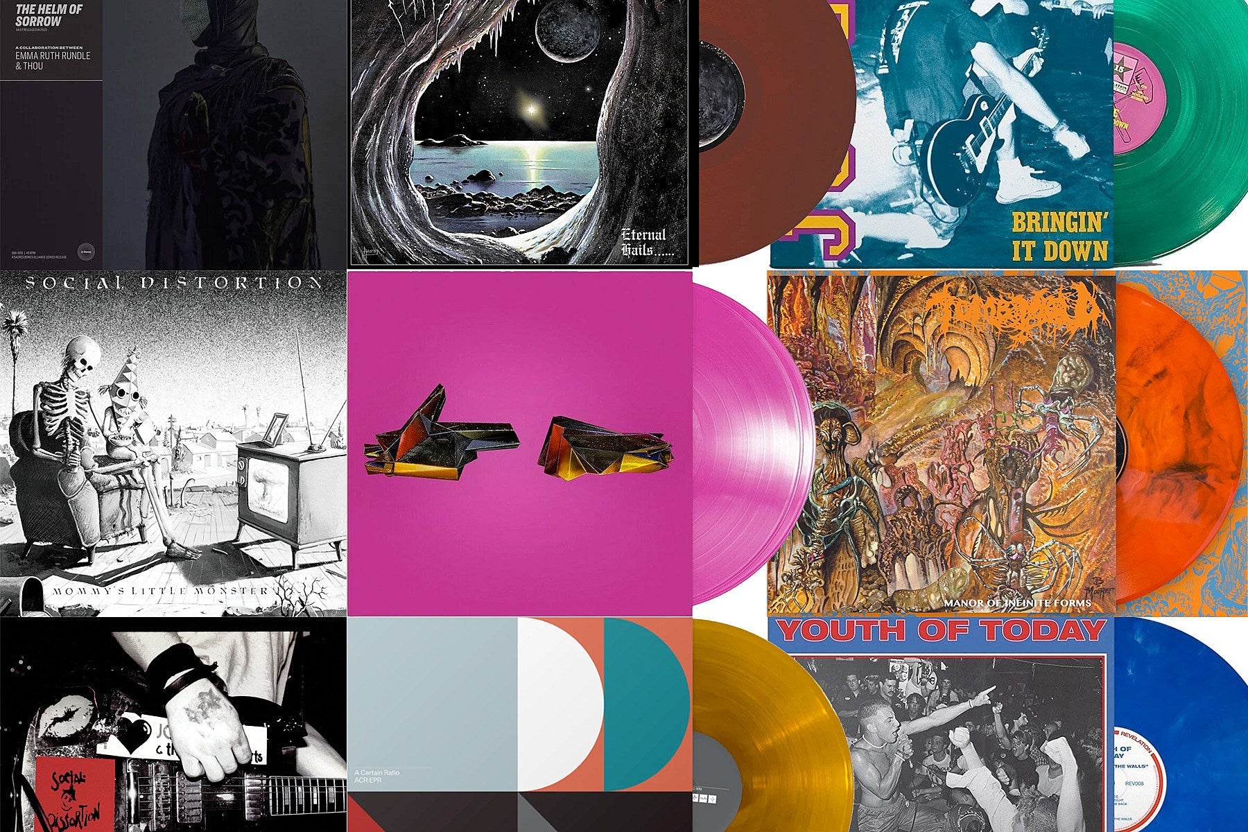 Vinyl For Sale: Thou, Darkthrone, Social Distortion, Fiddlehead, Dream Theater, Angel Olsen & more