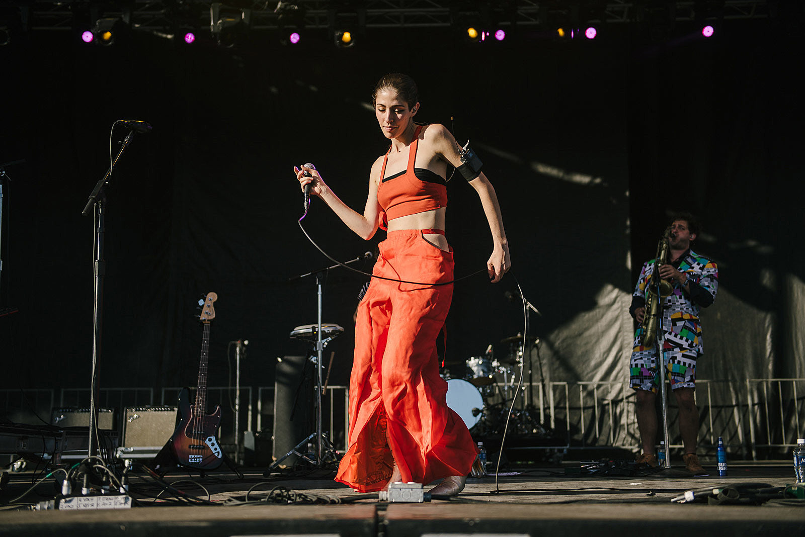 Chairlift playing shows, including NYC with Mr. Twin Sister and Junglepussy