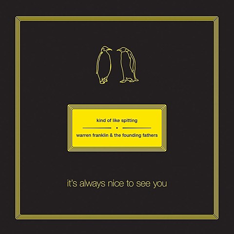 Kind of Like Spitting and Warren Franklin & the Founding Fathers releasing a split LP on Topshelf (listen to 3 songs)