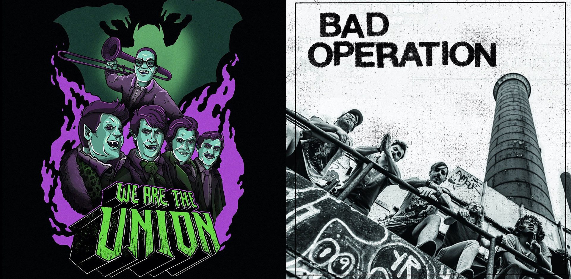 2 new ska songs from We Are The Union and Bad Operation