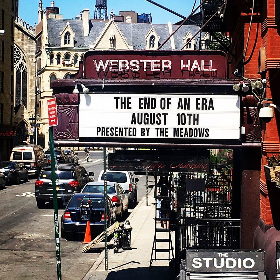 tickets for Webster Hall’s “The End of an Era” show on sale