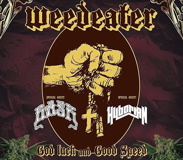 Weedeater playing ‘God Luck and Good Speed’ in full on tour