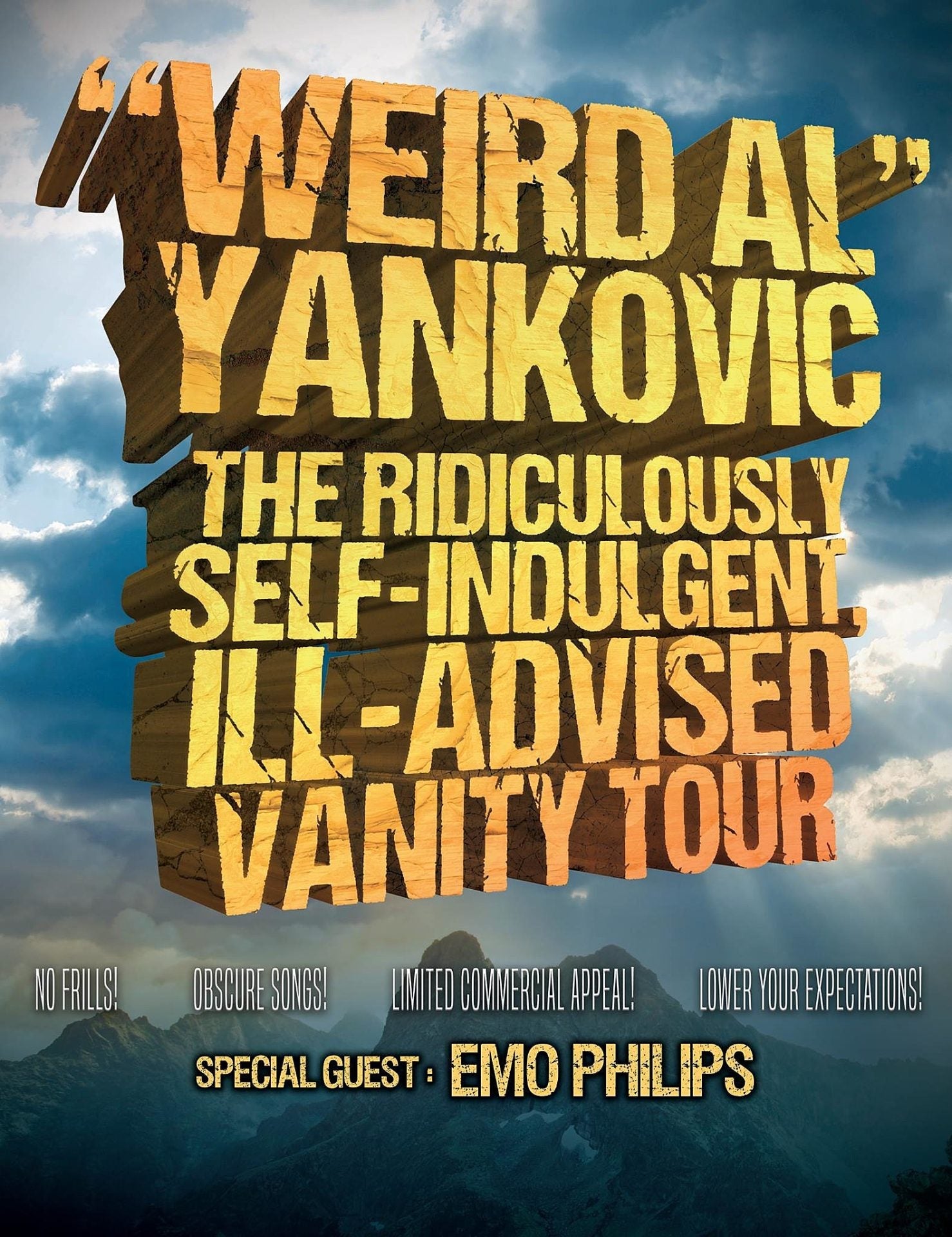 “Weird Al” Yankovic performing only originals on 2018 tour, playing The Apollo