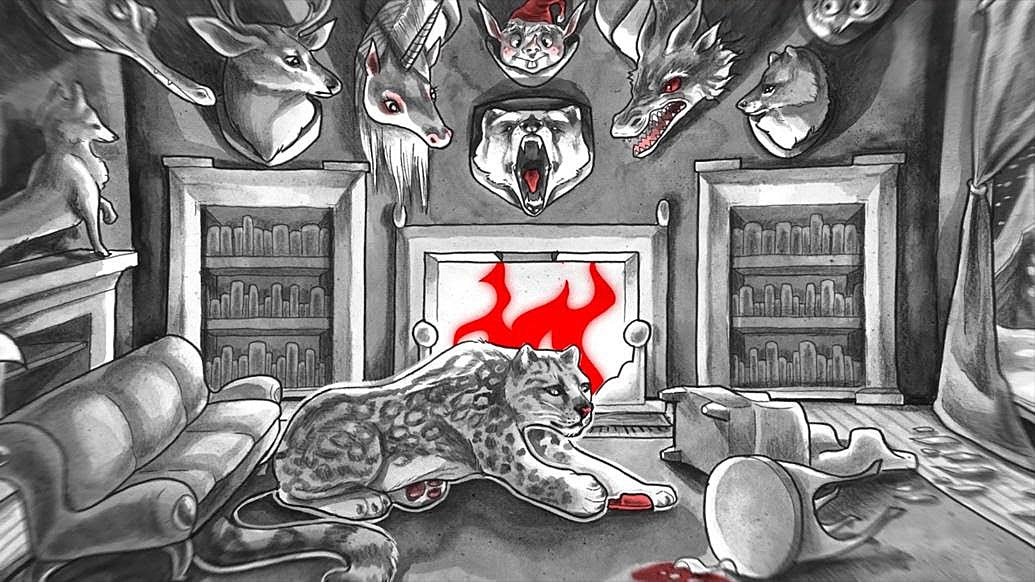 Let The White Stripes Yule Log warm your holidays