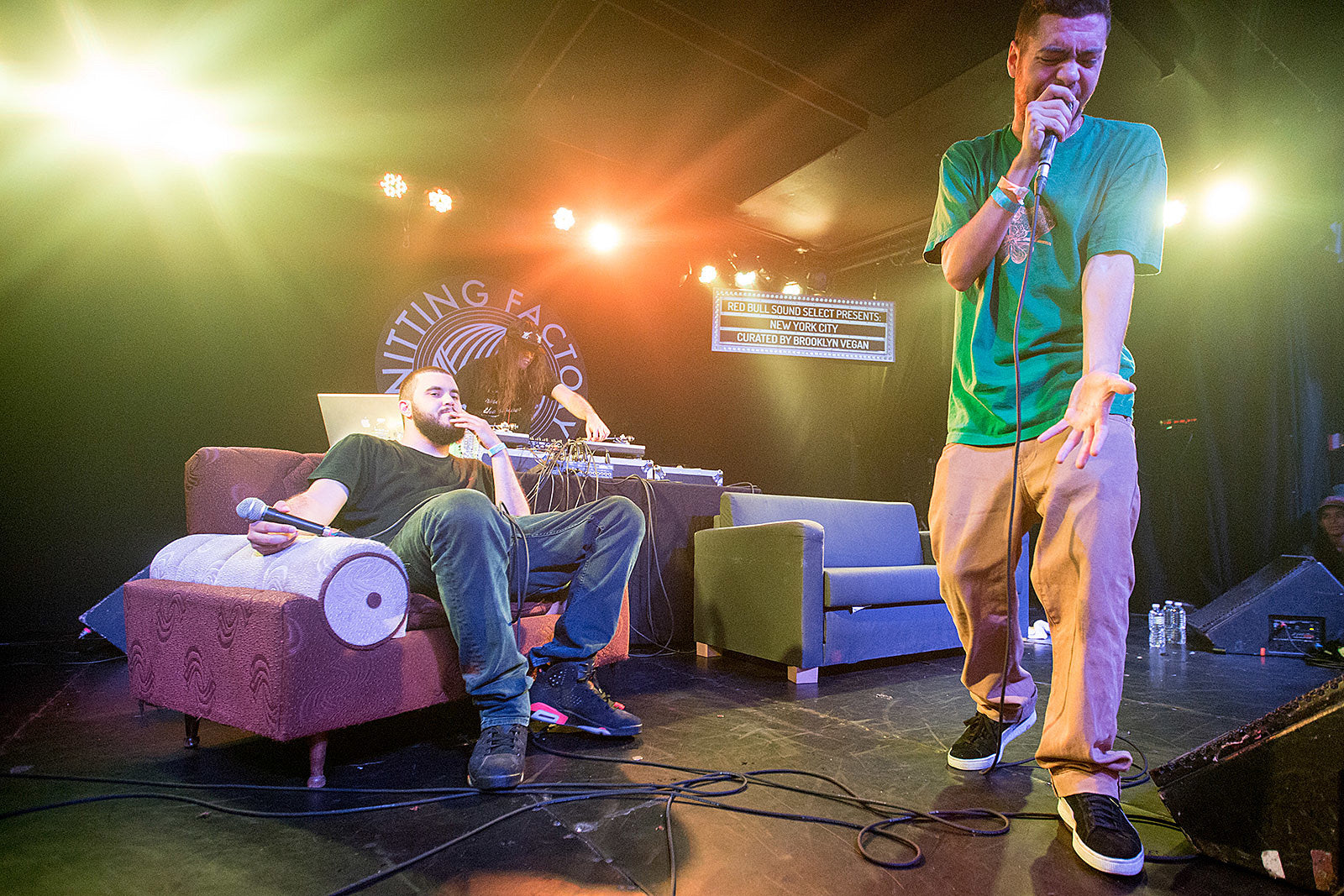 Your Old Droog, Wiki, Edan, Heems, Jay IDK & Nasty Nigel played the Knit (pics, review)