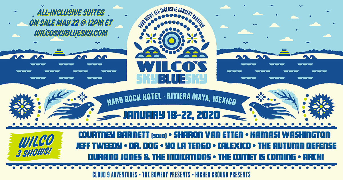 Wilco throwing a Mexico fest w/ Yo La Tengo, Courtney Barnett, Sharon Van Etten & more