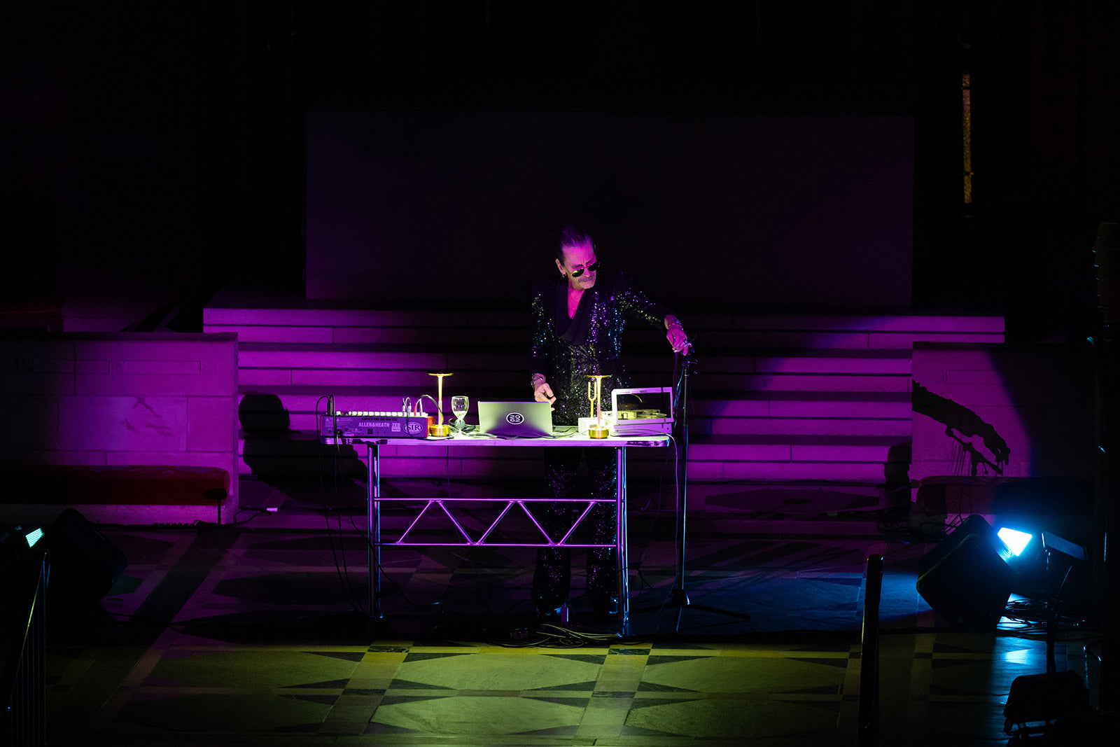 William Basinski and Flore Laurentienne played NYC’s Church of the Heavenly Rest (pics)