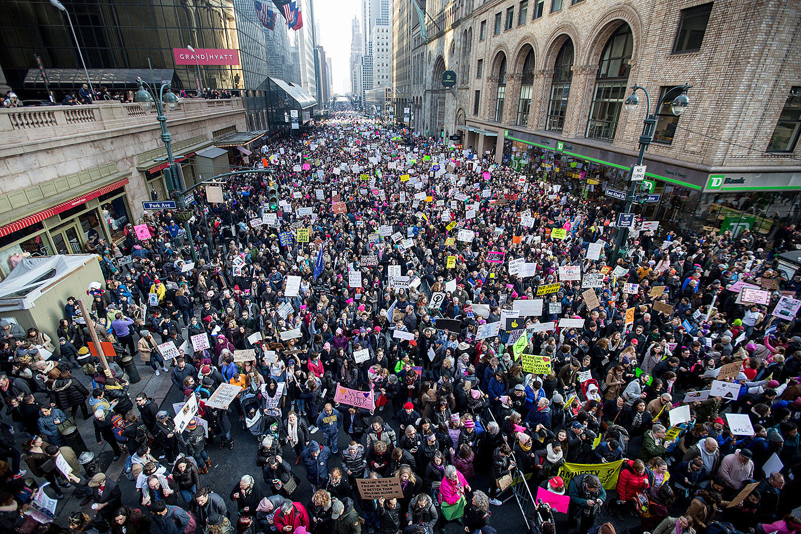 NYC Women’s March in pics
