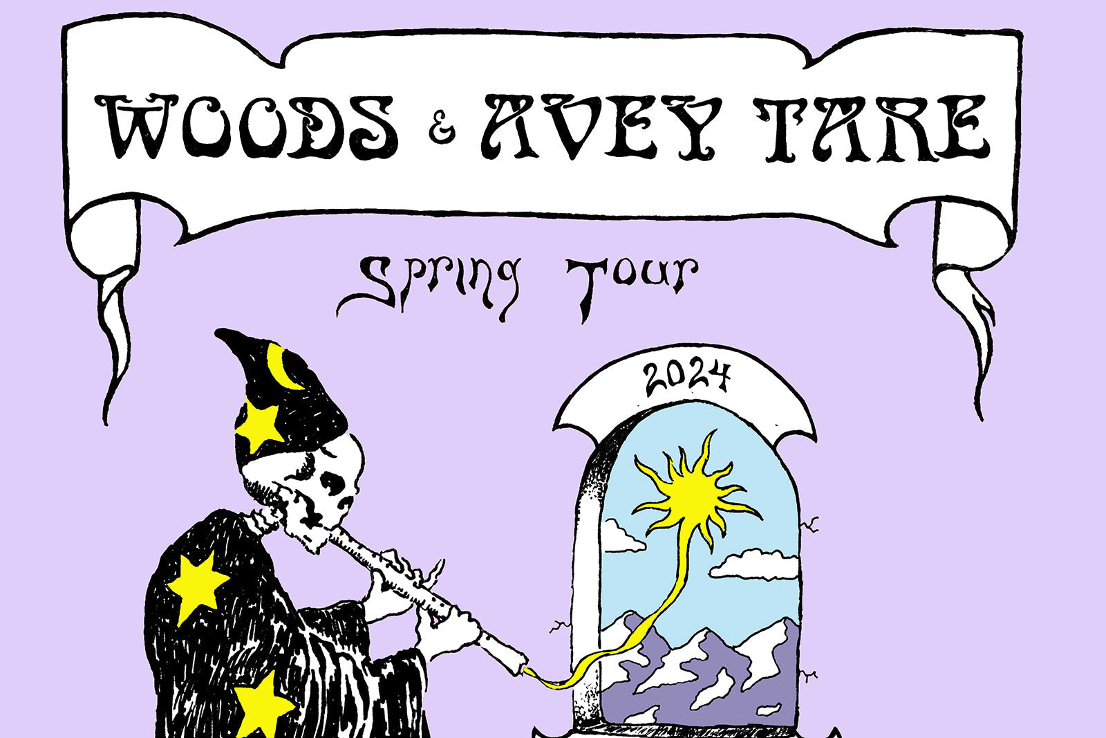 Woods & Avey Tare announce spring tour (BV Presale for Knockdown Center with Laraaji)