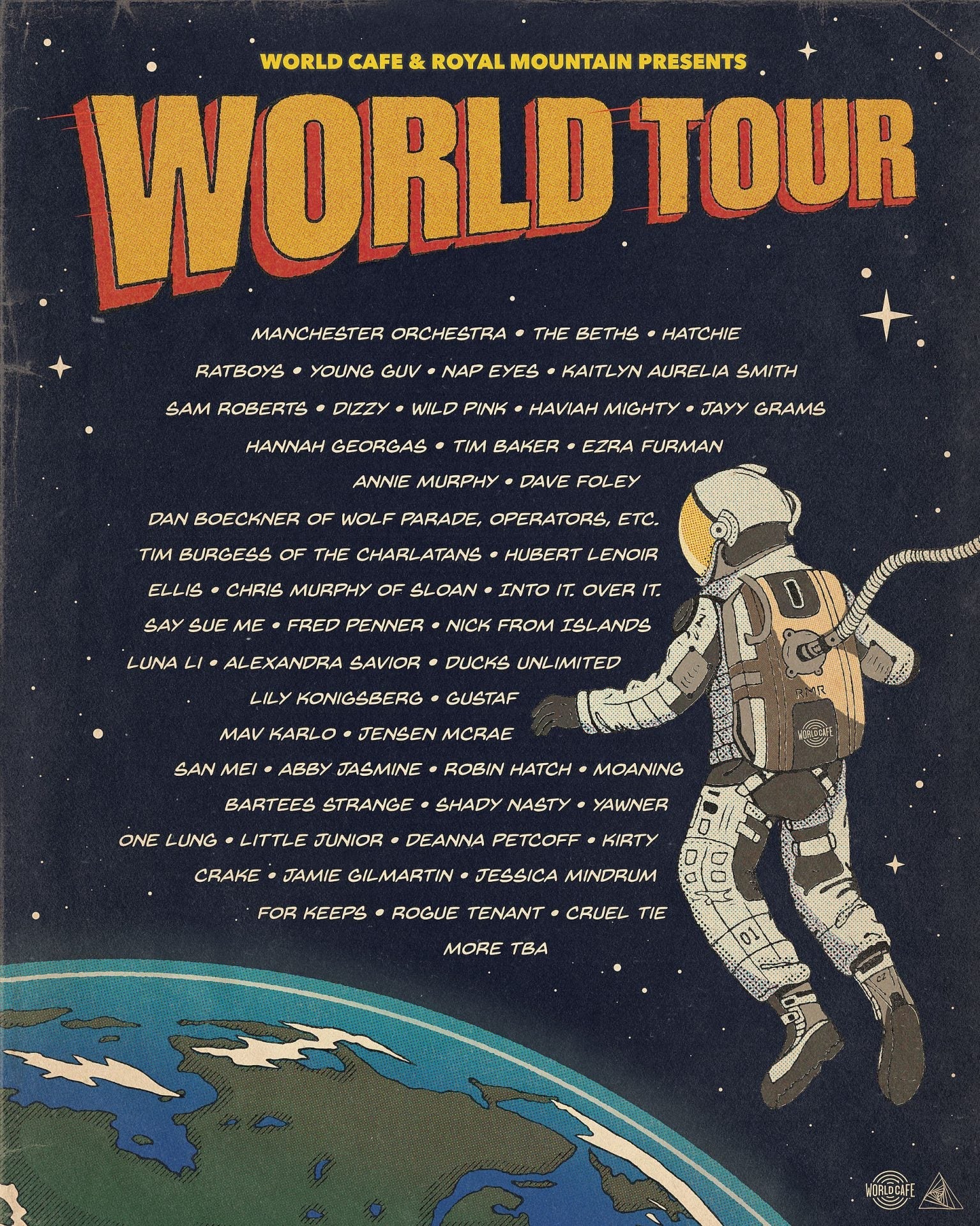 Manchester Orchestra, The Beths, Ezra Furman streaming live on new “World Tour” series