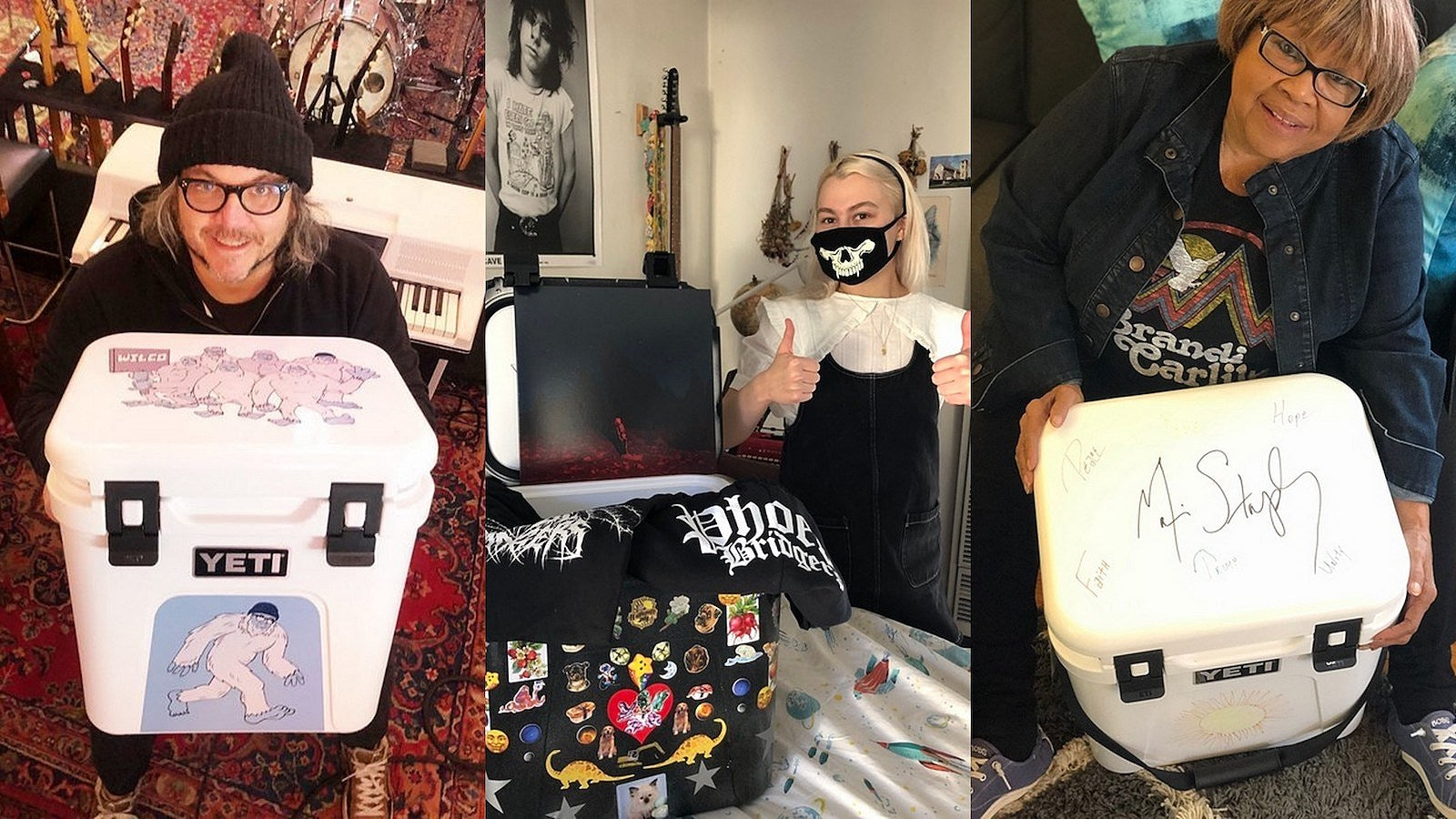Beastie Boys, Wilco, Phoebe Bridgers & more customize Yeti coolers for benefit auction