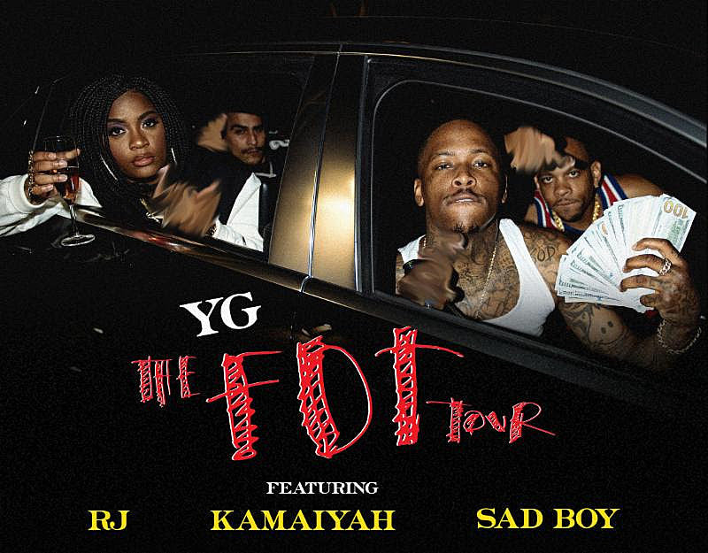 YG shares two videos, announces tour with Kamaiyah & more