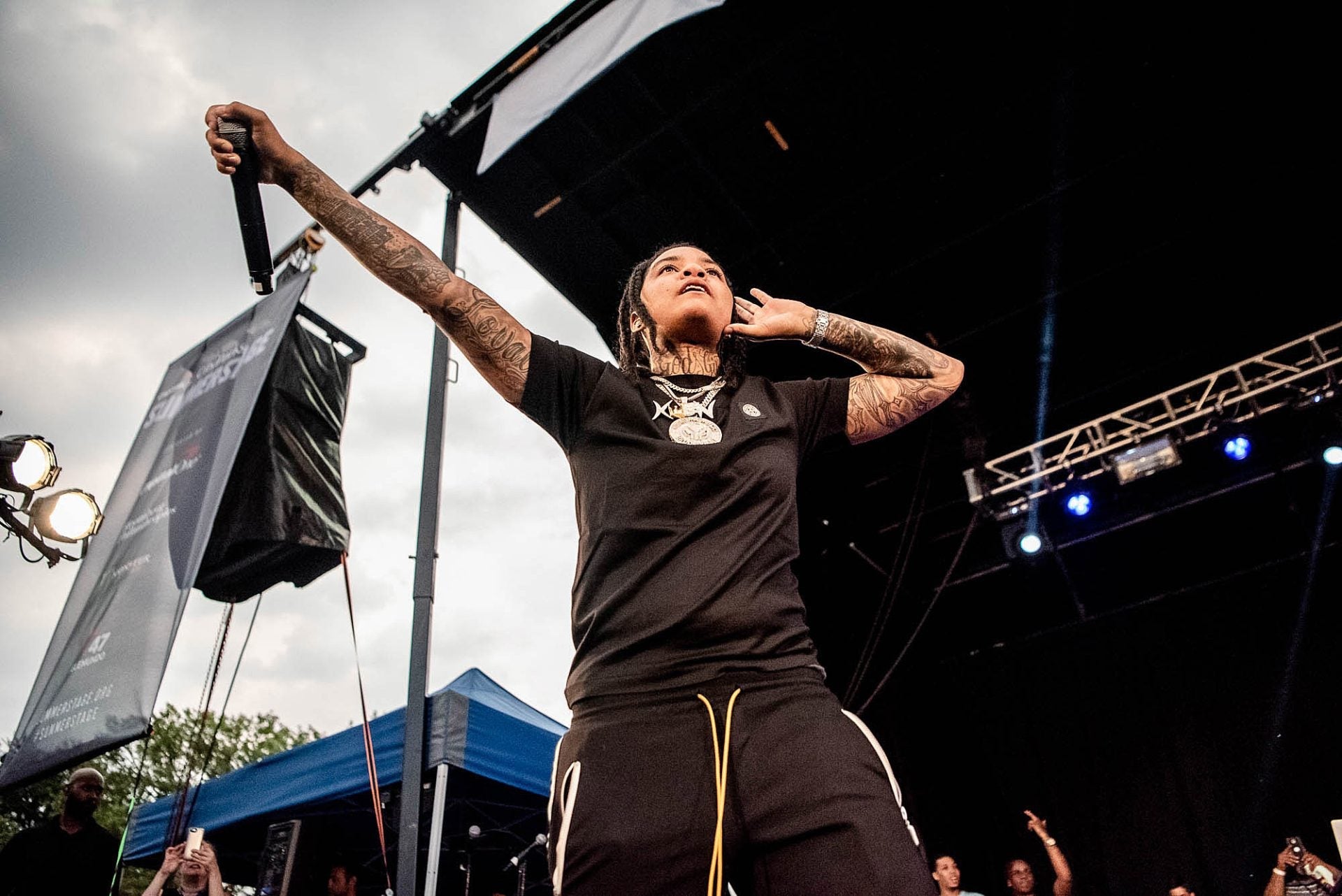 Young M.A at SummerStage in Betsy Head Park (pics, video)