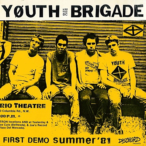 Youth Brigade giving the first-ever official release to their first demo on Dischord (listen)
