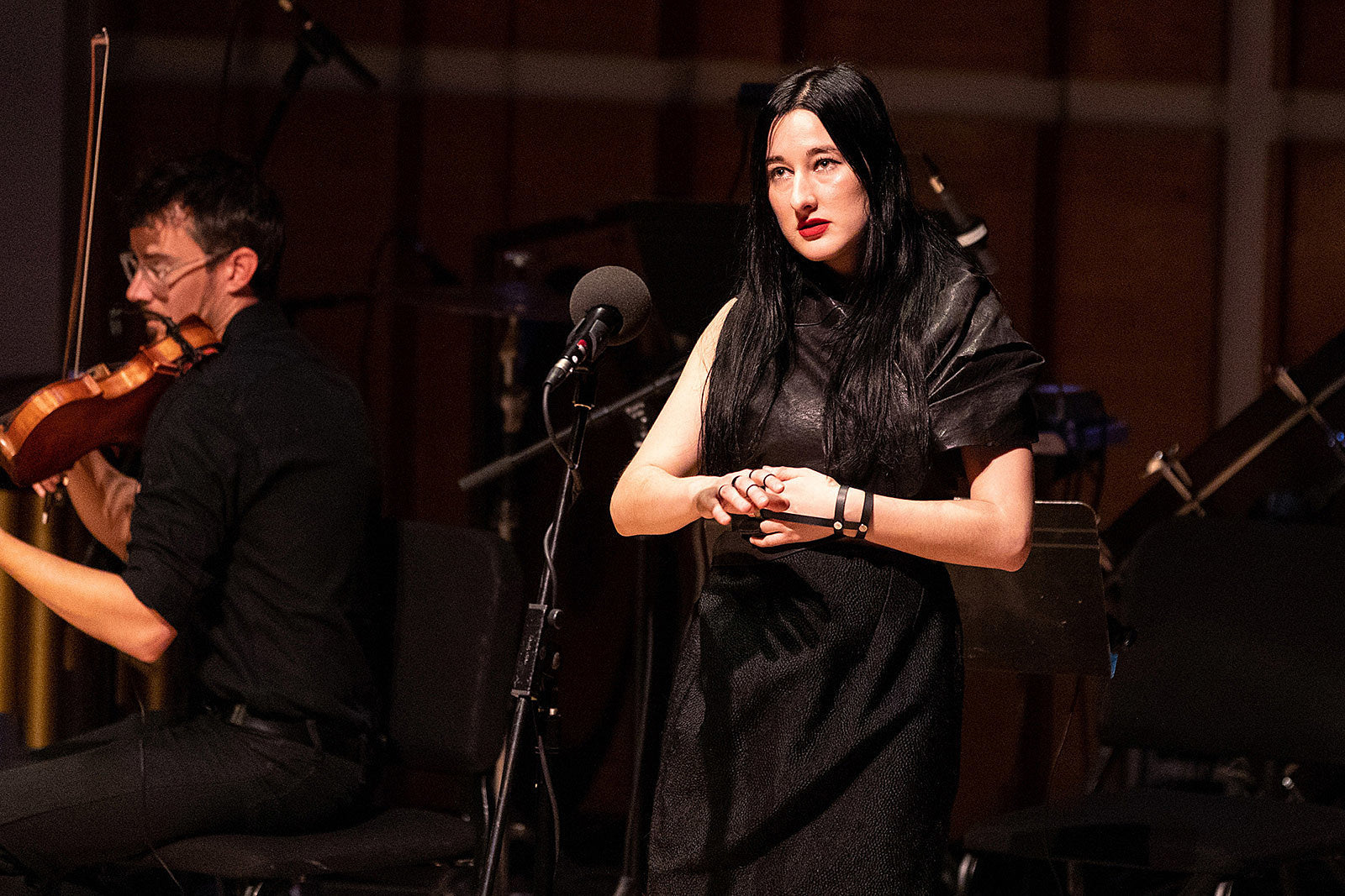 Ecstatic Music Fest began w/ Zola Jesus & wild Up (pics); Deerhoof play the next one