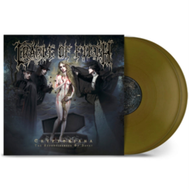 CRADLE OF FILTH 'CRYPTORIANA - SEDUCTIVENESS OF DECAY' 2LP (Gold Vinyl)