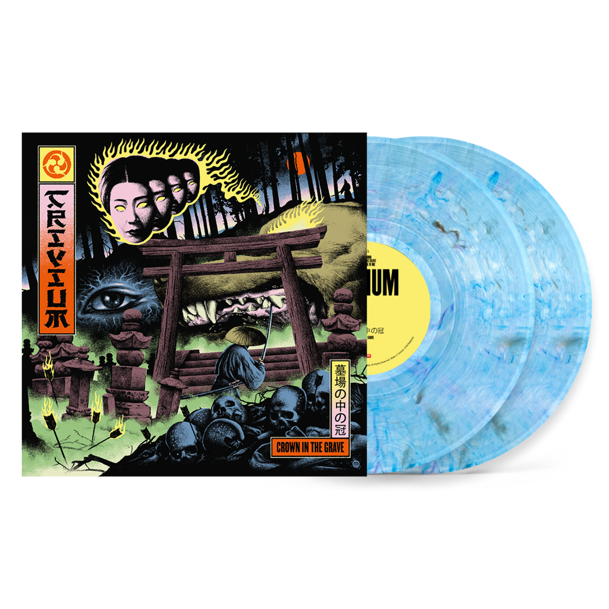 TRIVIUM ‘CROWN IN THE GRAVE’ 2LP (Exclusive – Limited to 500, Blue Dreams Vinyl)