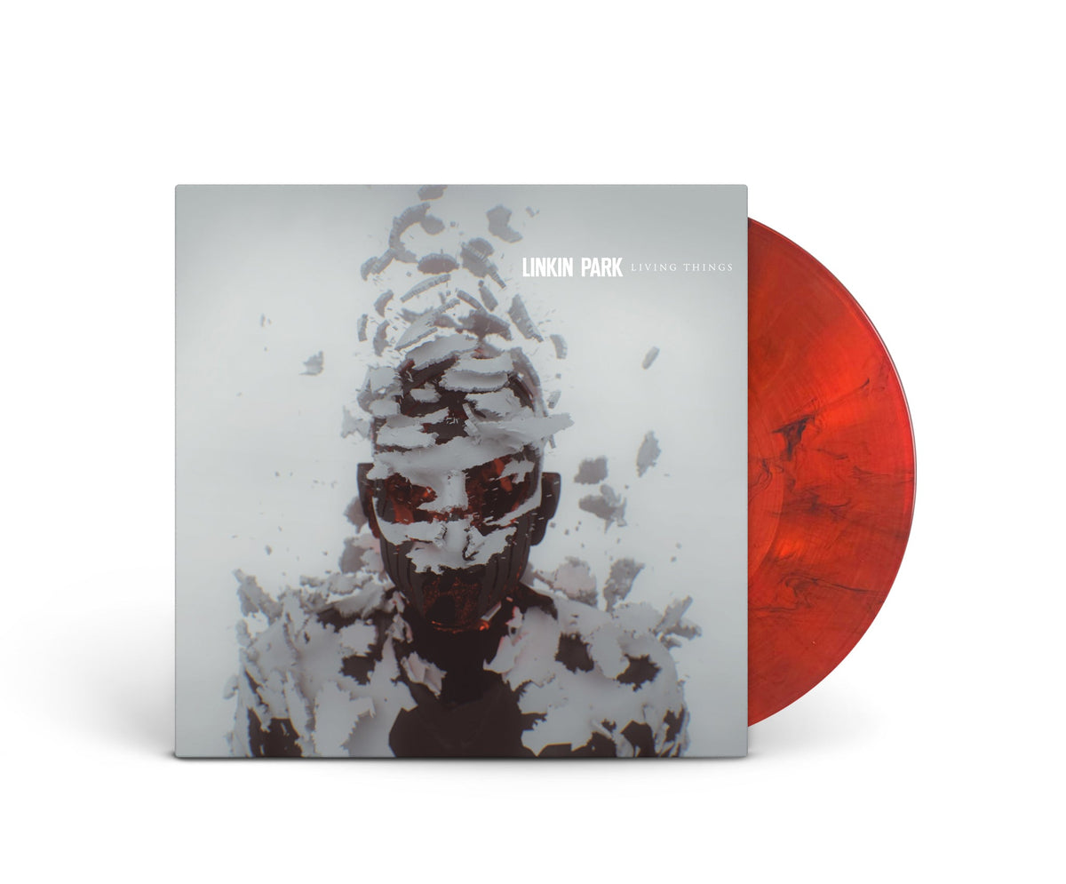 LINKIN PARK 'LIVING THINGS' LP (Red Smoke Vinyl)
