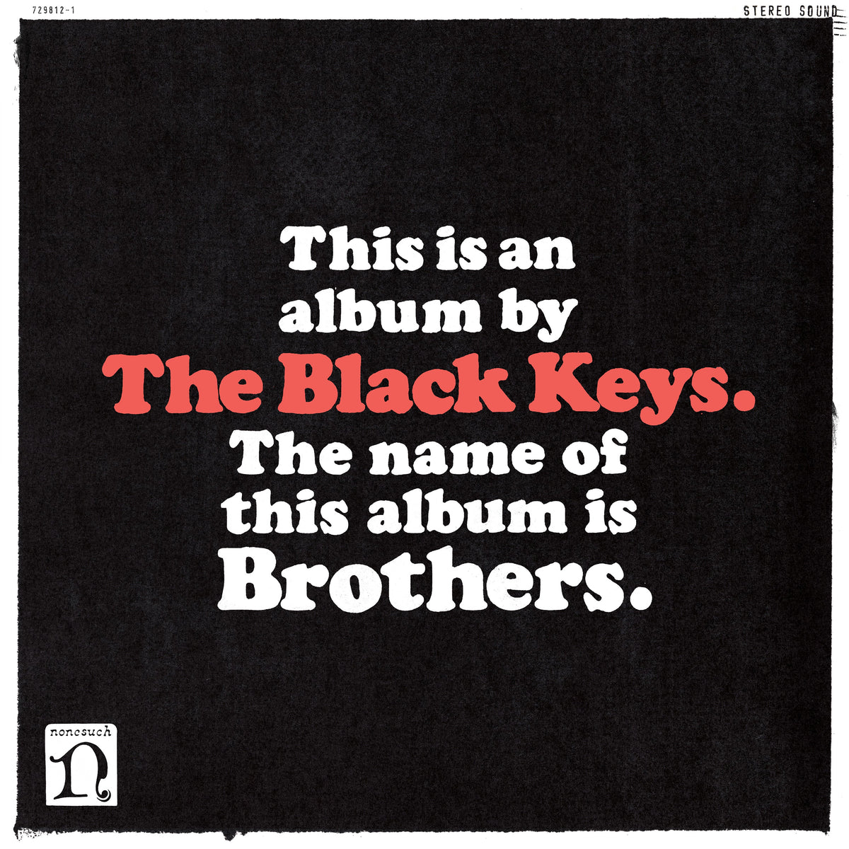 THE BLACK KEYS 'BROTHERS' 2LP (Cola Bottle Clear Vinyl)