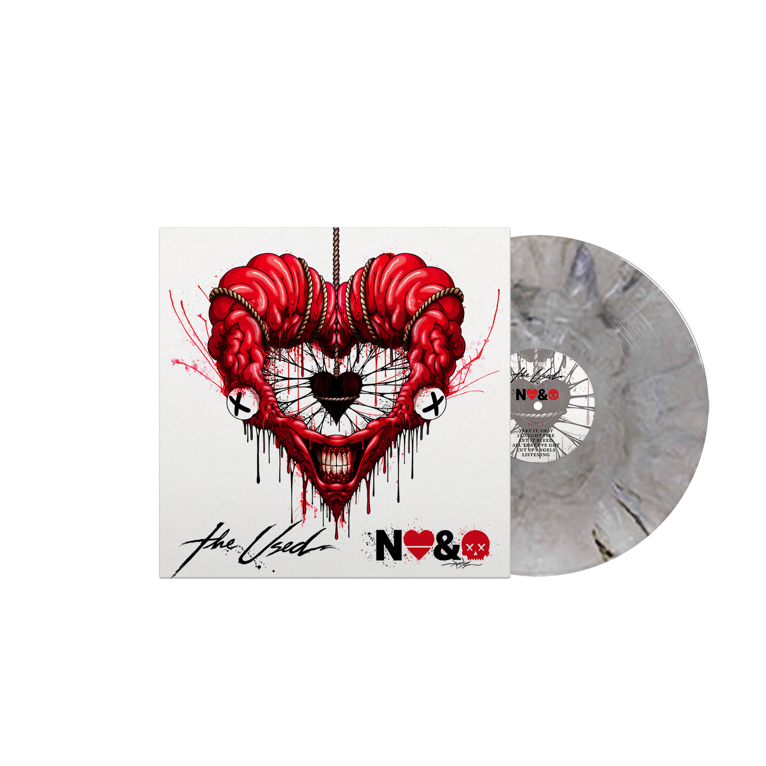 THE USED ‘IN LOVE AND DEATH’ LP (Limited Edition – Only 500 Made, Ghost Vinyl) + AP SPECIAL COLLECTOR'S EDITION MAGAZINE