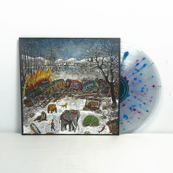 MEWITHOUTYOU 'TEN STOREIS' LP (Clear w/Blue Splatter Vinyl)