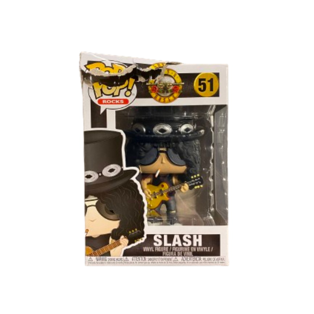 *BLEMISHED BOX* SLASH FUNKO POP! ROCK FIGURE