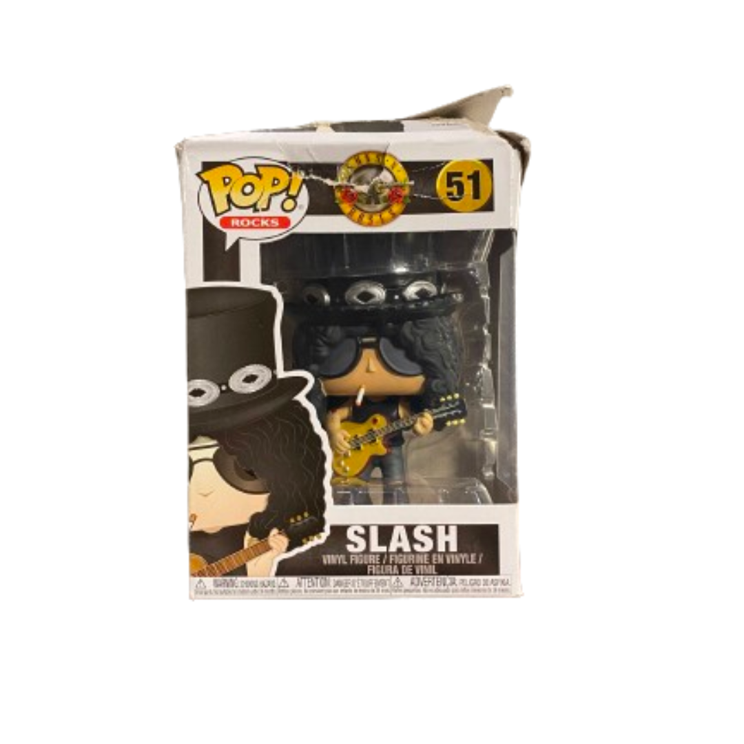 *BLEMISHED BOX* SLASH FUNKO POP! ROCK FIGURE