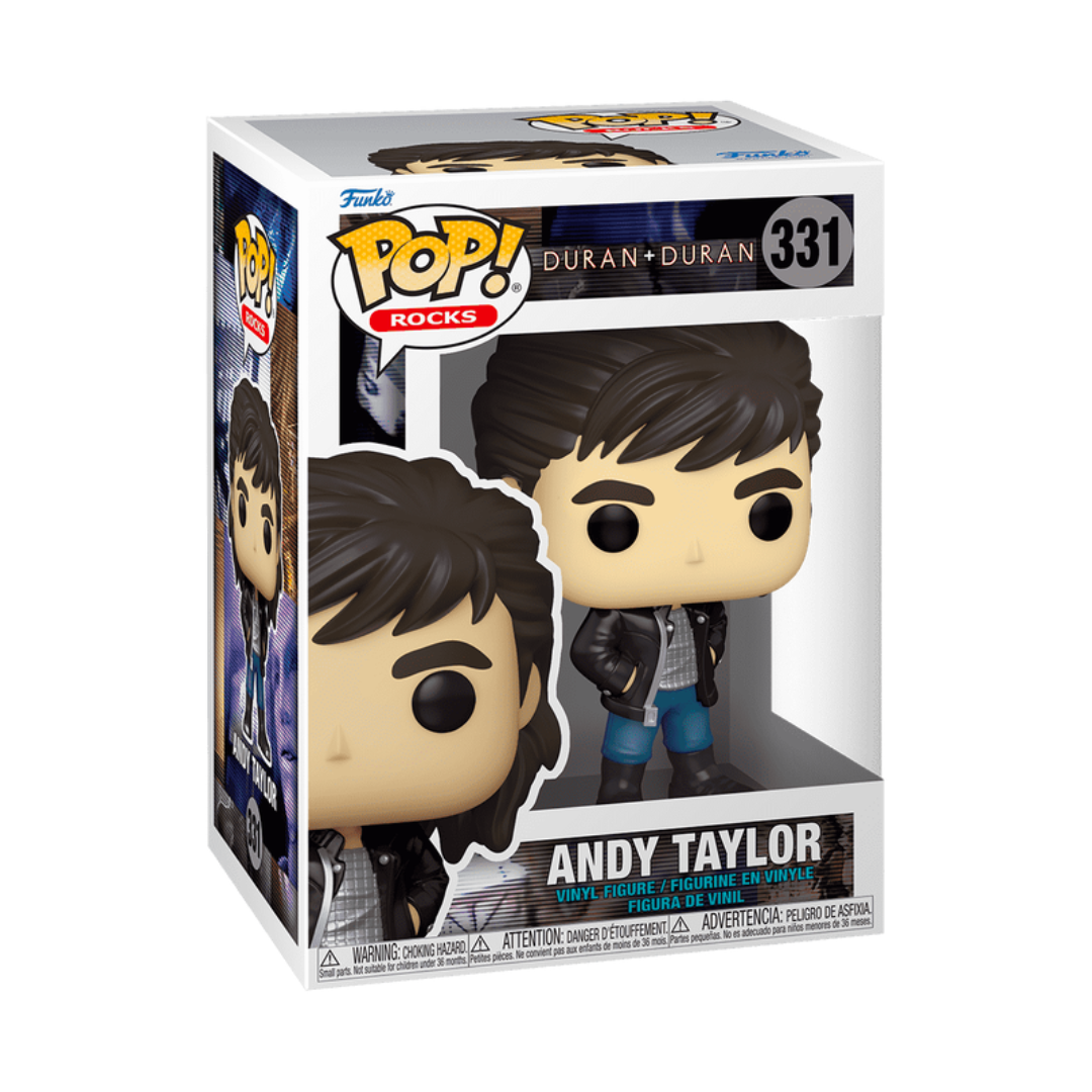 DURAN DURAN ANDY TAYLOR (THE WILD BOYS) FUNKO POP! ROCKS FIGURE