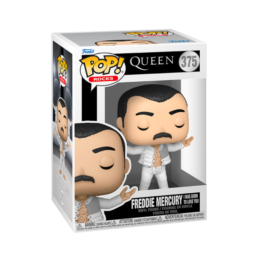 QUEEN FREDDIE MERCURY (I WAS BORN TO LOVE YOU) FUNKO POP! ROCKS FIGURE