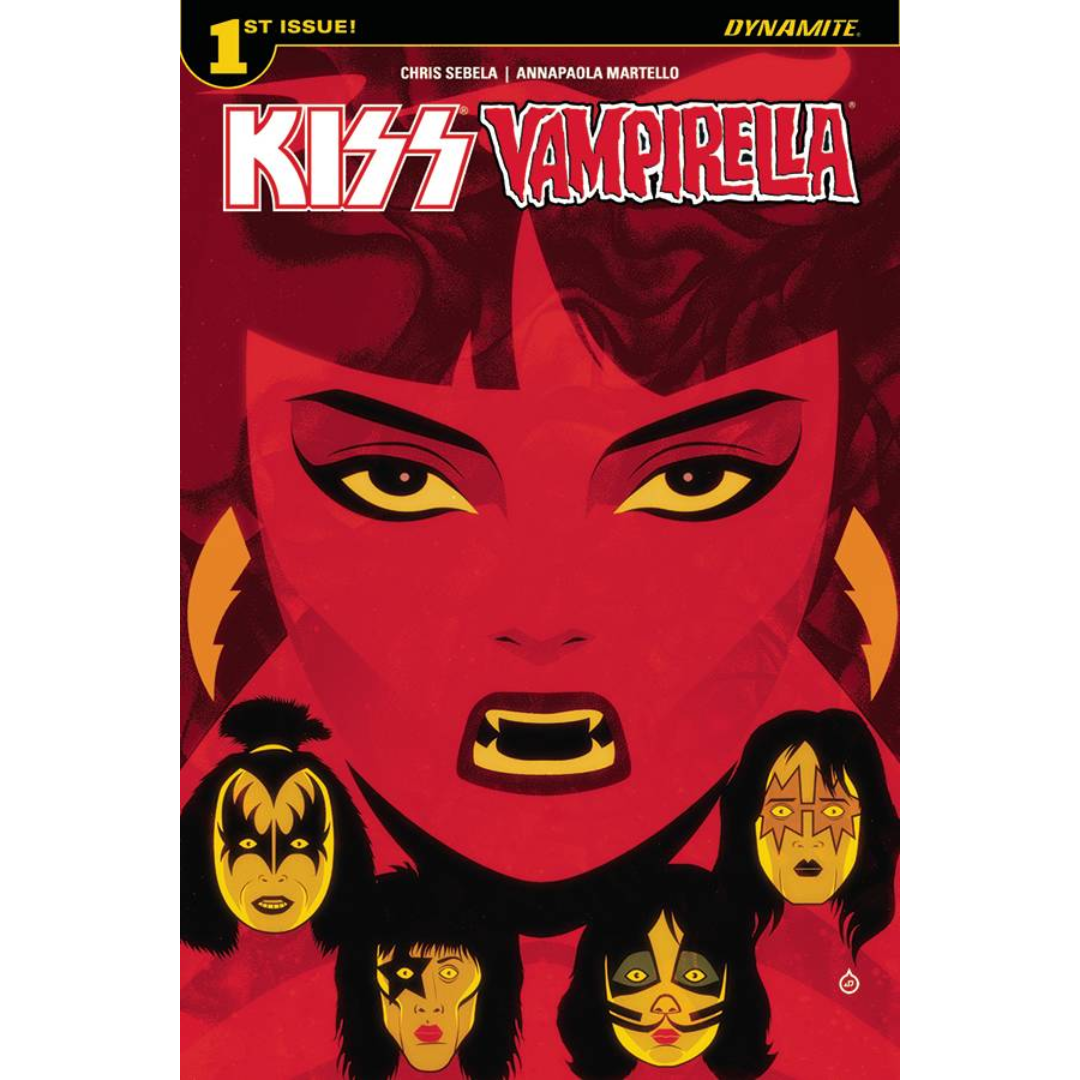 KISS VAMPIRELLA #1 (COVER A DOE) COMIC BOOK