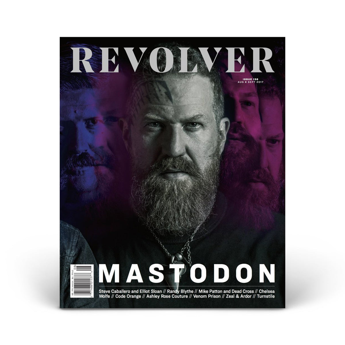REVOLVER AUG/SEPT 2017 ISSUE SILVER COLLECTOR'S EDITION FEATURING MASTODON ONLY 200 MADE