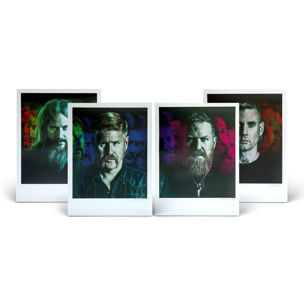 COLLECTOR'S EDITION 18 X 24 MASTODON PRINTS ' 4 PRINT SET