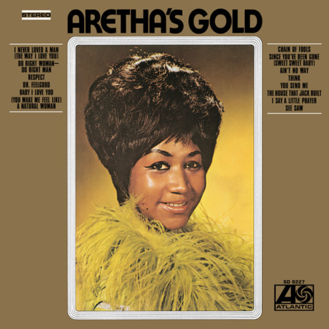 ARETHA FRANKLIN 'ARETHA'S GOLD' LP (Gold Vinyl)