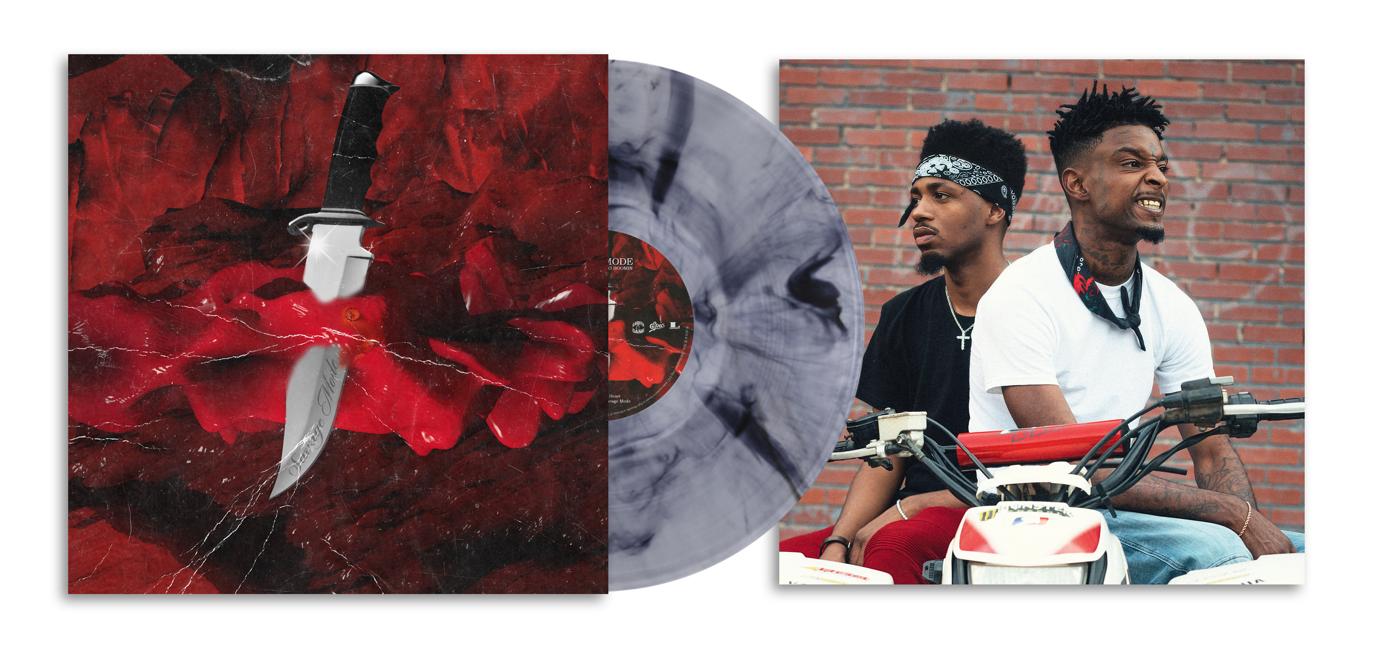 21 SAVAGE & METRO BOOMIN 'SAVAGE MODE' LP (10th Anniversary, Salt 'N' Pepa Vinyl)