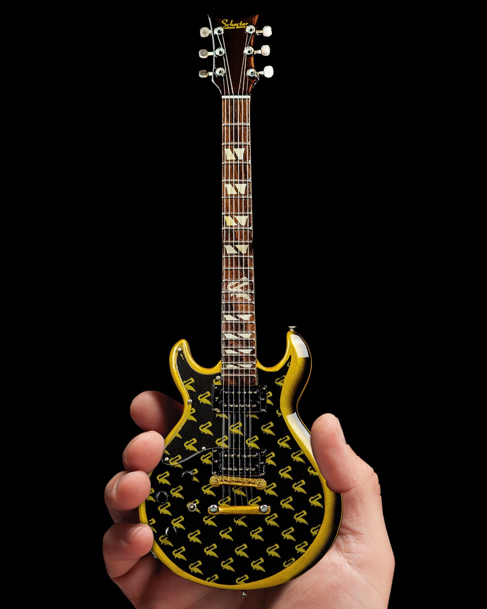 OFFICIALLY LICENSED ZACKY VENGEANCE BLADE SCHECTER MINI GUITAR FROM AV