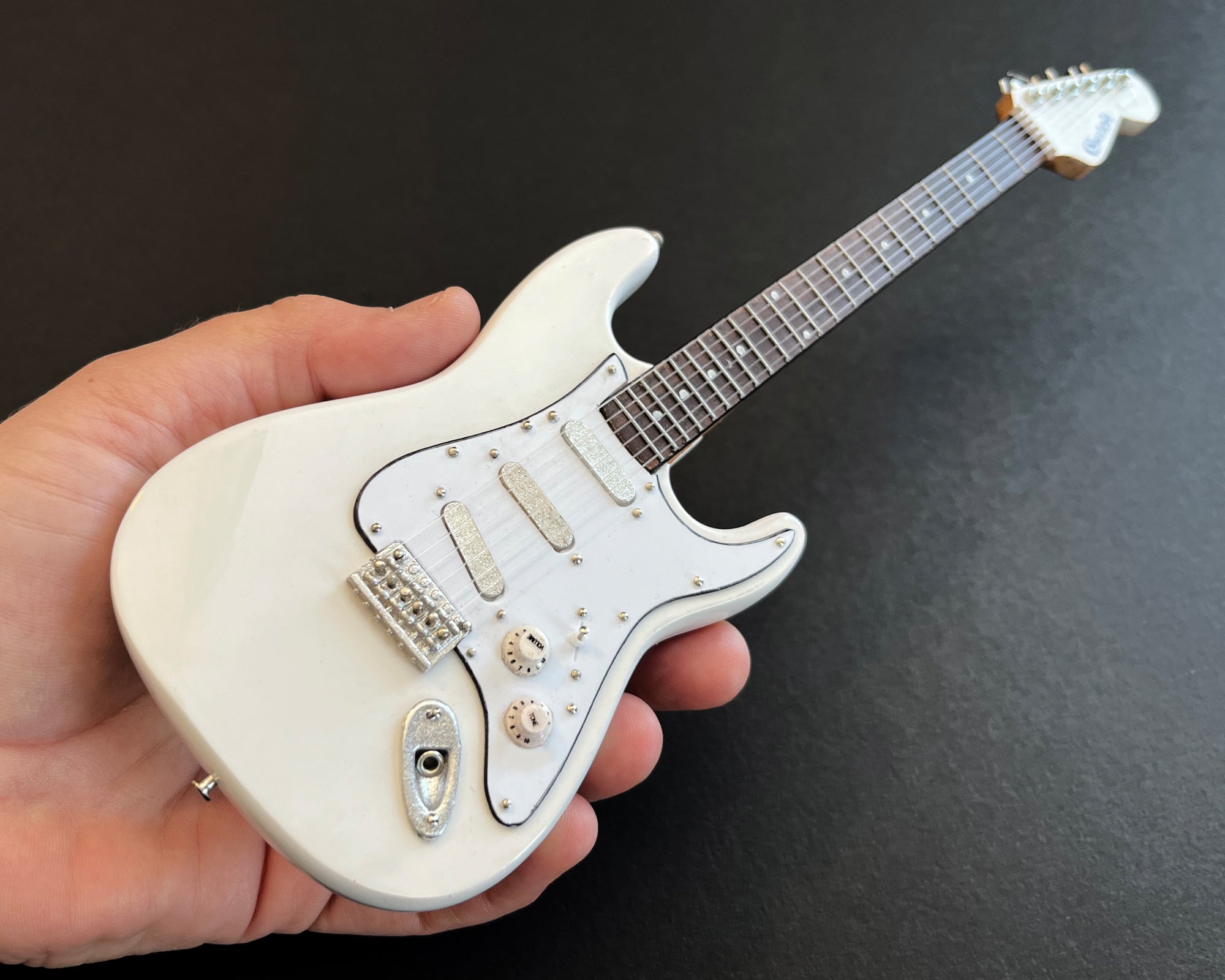 STEVIE RAY VAUGHAN SIGNATURE CHARLEY'S MINIATURE GUITAR REPLICA
