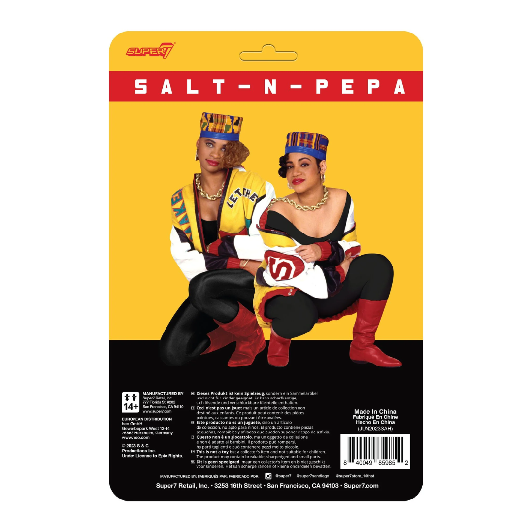 SALT-N-PEPA 'SALT-N-PEPA' (2-PACK) REACTION FIGURE