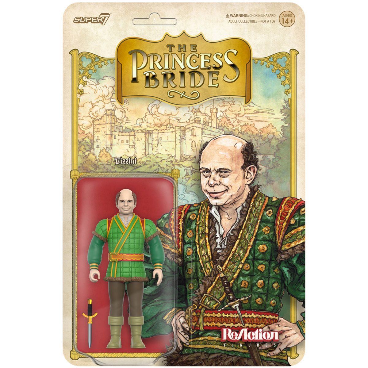 THE PRINCESS BRIDE REACTION WAVE 1 FIGURE - VIZZINI